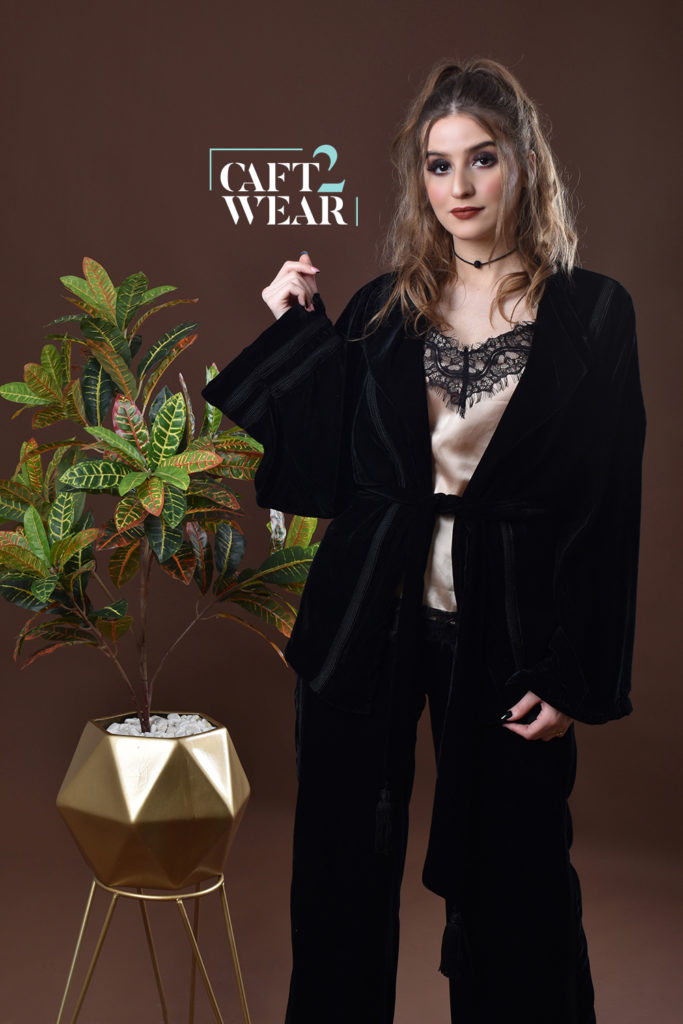 Robe Caftan Marocaine Femme En Velours épais - Longue Maxi Luxe - Taille XXXL - Abaya élégante